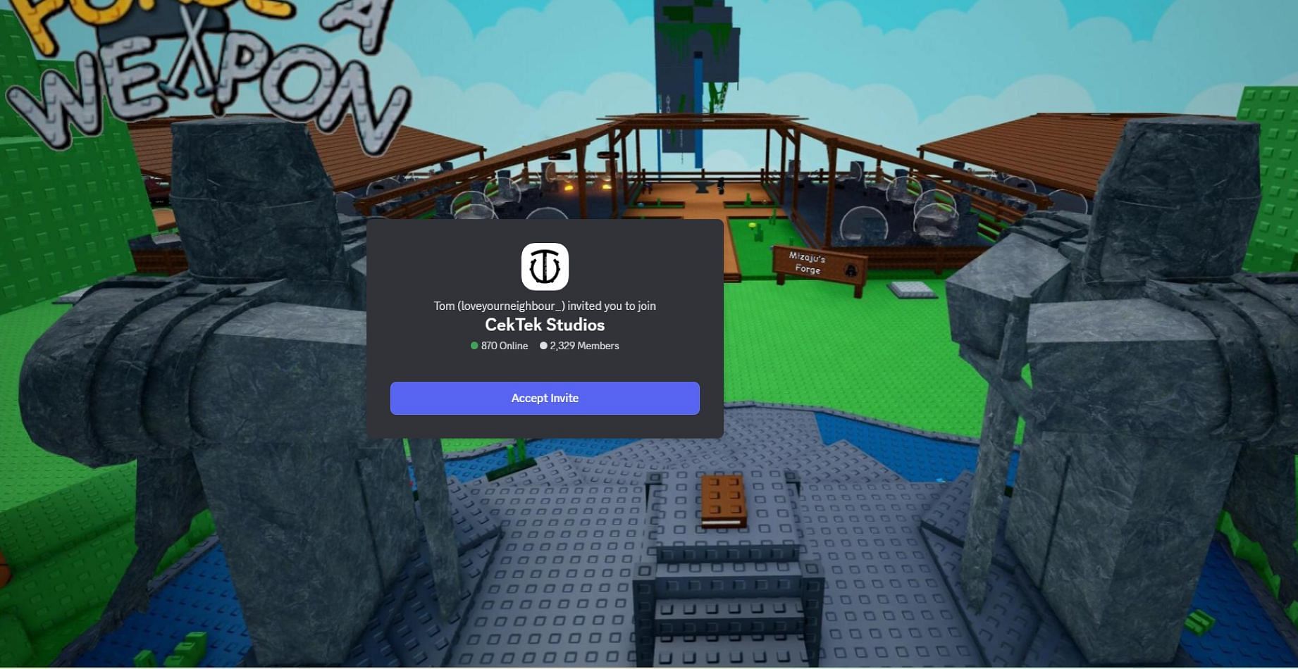 Discord link (Image via Discord)